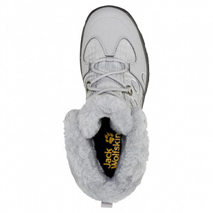 Ботинки женские Jack Wolfskin Thunder Bay Texapore Mid W light grey
