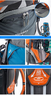 Туристический рюкзак Naturehike Trekking 70 л Orange