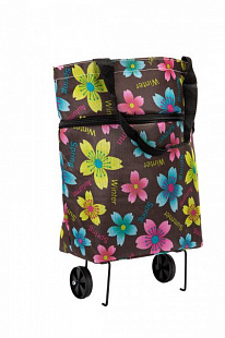 Хозяйственная складная сумка Bradex с выдвижными колесиками TD 0515
