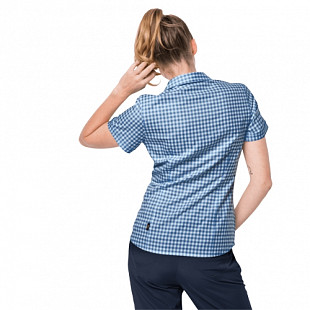 Рубашка женская Jack Wolfskin Kepler Shirt Women ocean wave checks