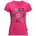 Футболка детская Jack Wolfskin Wild T Kids pink peony