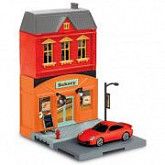 Игровой набор Rmz City Машинка и пекарня 614012