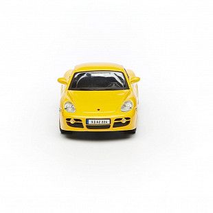 Коллекционная машина Bburago 1:32 Porsche Cayman S (18-43003) yellow