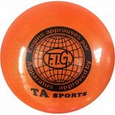 Мяч для художественной гимнастики 15 см Orange RGB-102