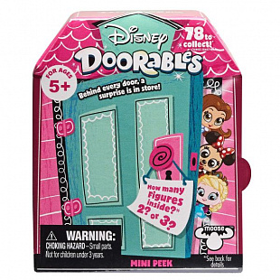 Мини-набор сюрприз Moose Disney Doorables 2 фигурки 69400