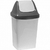 Контейнер для мусора Idea Свинг 25 л М2463 white