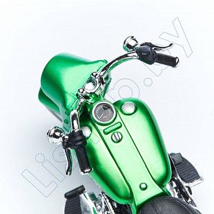 Мотоцикл Maisto 1:18 Harley Davidson 2000 FLSTF Street Stalker (39360) green