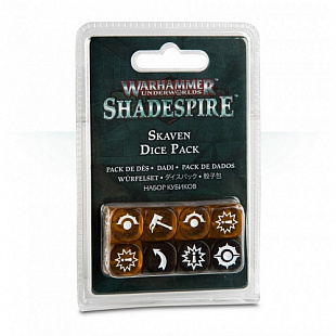 Набор кубов Games Workshop Warhammer Underworlds Shadespire: Skaven Dice Pack 110-13
