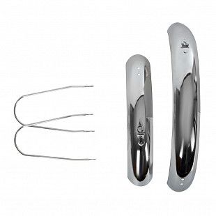 Крылья 14" сталь хром КЛ106641 без крепежа