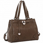 Женская сумка Pola 4258 dark beige