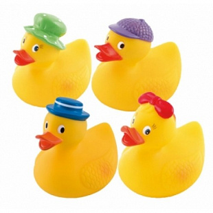 Игрушка Canpol babies Для купания резиновая Веселая утка 2/990