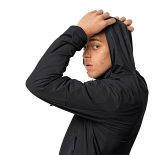 Куртка ветрозащитная мужская Jack Wolfskin Edward Peak Jkt M black