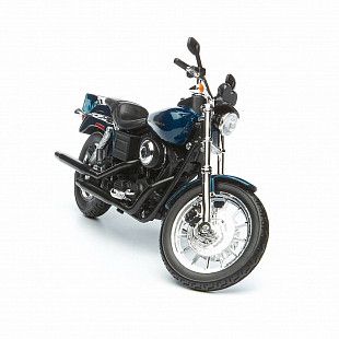 Модель мотоцикла Maisto 1:12 Harley Davidson Dyna Super Glide Sport 2004 (32321) синий
