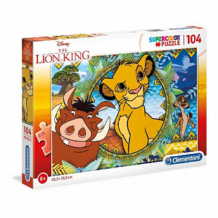 Мозаика Clementoni Король-Лев 104 эл 27287