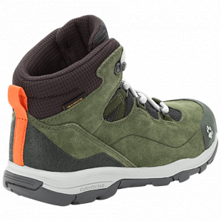 Ботинки детские Jack Wolfskin Mtn Attack 3 Lt Texapore Mid K khaki / phantom