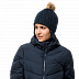 Шапка женская Jack Wolfskin Stormlock Braid Cap Women midnight blue