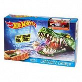 Трек для машинок Hot Wheels Скрежет Крокодила (DWK94 DWK96)