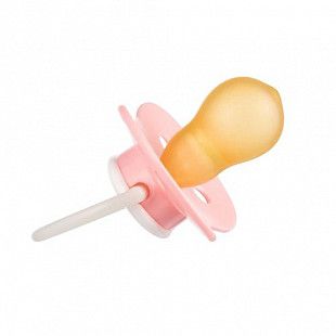 Пустышка Canpol babies Cute Animals Латексная Круглая 6-18 мес. (22/594) pink