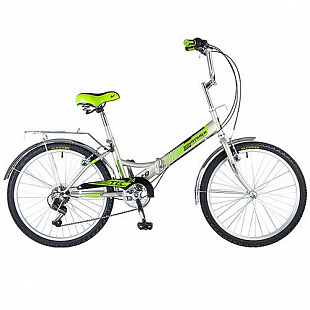 Велосипед Novatrack TG-24 24" (2018) Grey/Green 24FTG6SV.GR8-1