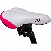 Велоседло Novatrack Neptune 20" КЛ106815 pink/white