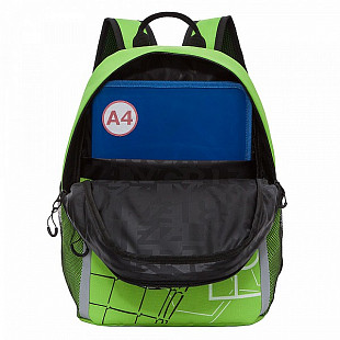 Рюкзак школьный GRIZZLY RB-151-5 /2 light green
