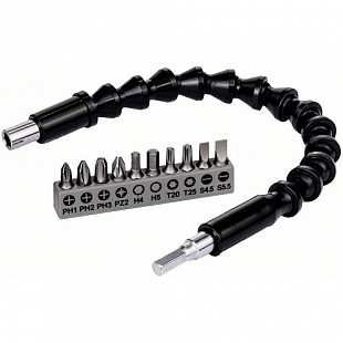 Набор бит с гибким удлинителем Bosch 11 предметов 2 608 522 377