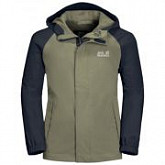 Куртка детская Jack Wolfskin Tucan Jacket Kids khaki