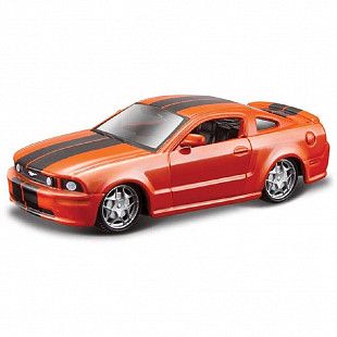 Машинка Bburago 1:64 Ford Mustang GT (18-59024) orange
