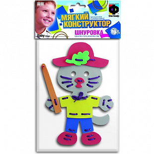 Творческий набор Fantazer 67763 Шнуровка «Кот» 103022