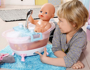 Игрушка Zapf Creation Интерактивная ванна для куклы 43 см 822258