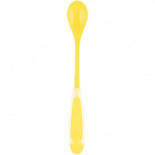 Мягкая ложка Canpol baby с длинной ручкой 4мес+ (56/582) yellow