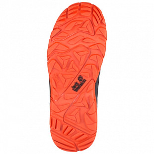 Кроссовки детские Jack Wolfskin Mtn Attack 3 Low K orange / dark grey