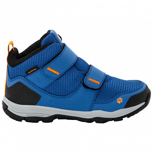 Водонепроницаемые кроссовки детские Jack Wolfskin Mtn Attack 3 Texapore Mid Vc K blue / orange