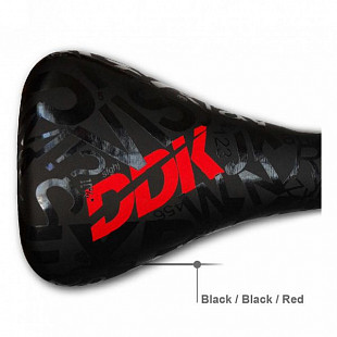 Велоседло DDK FIX-2 C17 black/black/red