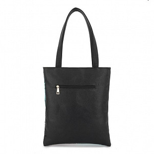 Женская сумка Ors Oro D-035 black/emerald