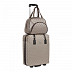 Чемодан малый Polar П7090 grey