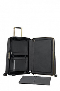 Чемодан Samsonite S`Cure DLX 81см U44-29004 Black/Gold