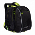 Рюкзак школьный GRIZZLY RB-056-1 /1 black/light green