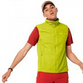 Ветрозащитный утепленный жилет мужской Jack Wolfskin Opouri Peak Vest M flashing green