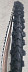 Велопокрышка Kenda 26"х1.95 (50-559) K829 5-524686 Black/White