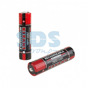 Аккумулятор Rexant 18650 с защитой Li-ion 2800 mAH 3.7 В 1 шт 30-2030-05
