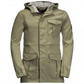 Ветрозащитная летняя куртка детская Jack Wolfskin Lakeside Safari Jacket Kids khaki