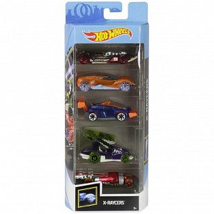 Набор машинок Hot Wheels X-Raycers 5 шт. (1806 GHP59)