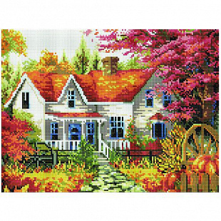 Алмазная мозаика Picasso "Домик в деревне" PD3040016