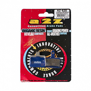 Тормозные колодки A2Z, AZ, Shimano Saint BR-M810, Blue AZ-640