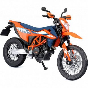 Модель мотоцикла Maisto 1:12 2023 KTM 690 SMC R (32727)