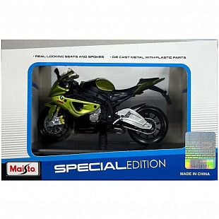 Масштабная модель мотоцикла Maisto 1:18 BMW S 1000 RR (39300)