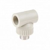 Тройник ПП Av Engineering комбинированный SUS 32х1/2" gray AVE158027