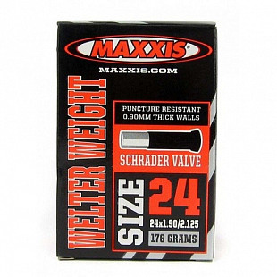 Велокамера Maxxis Welter Weight, 24x1.9/2.125 Schrader IB48701000