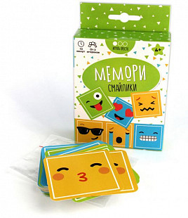 Настольная игра Muravey Games Мемори Смайлики ТК003